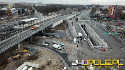 Kierowcy chwalą sobie przejazd nowa drogą "Opole - Wschód"