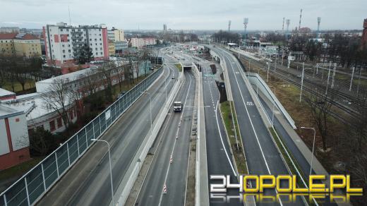 Kierowcy chwalą sobie przejazd nowa drogą "Opole - Wschód"