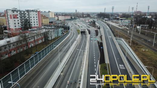 Kierowcy chwalą sobie przejazd nowa drogą "Opole - Wschód"