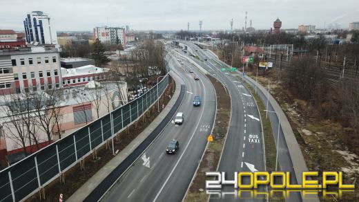 Kierowcy chwalą sobie przejazd nowa drogą "Opole - Wschód"