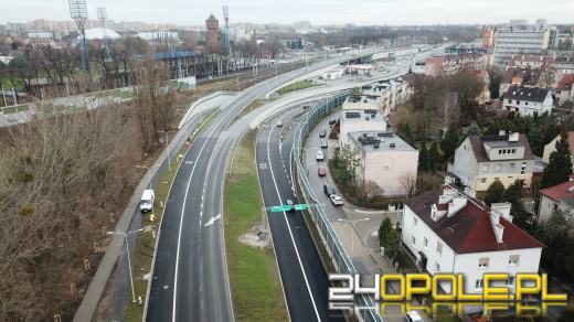 Kierowcy chwalą sobie przejazd nowa drogą "Opole - Wschód"