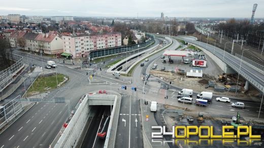 Kierowcy chwalą sobie przejazd nowa drogą "Opole - Wschód"