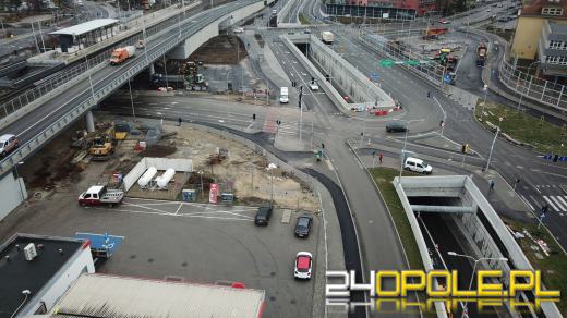 Kierowcy chwalą sobie przejazd nowa drogą "Opole - Wschód"