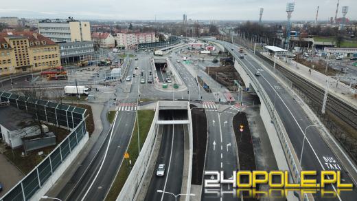 Kierowcy chwalą sobie przejazd nowa drogą "Opole - Wschód"