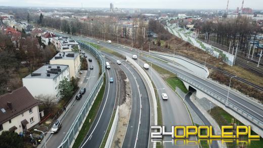 Kierowcy chwalą sobie przejazd nowa drogą "Opole - Wschód"