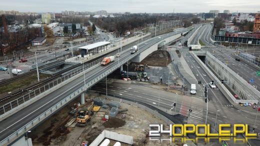 Kierowcy chwalą sobie przejazd nowa drogą "Opole - Wschód"