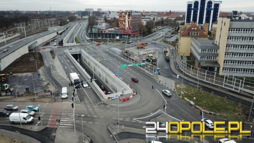 Kierowcy chwalą sobie przejazd nowa drogą "Opole - Wschód"