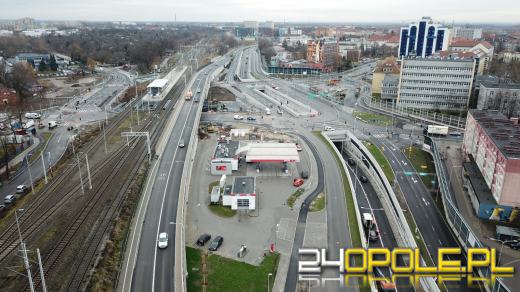 Kierowcy chwalą sobie przejazd nowa drogą "Opole - Wschód"