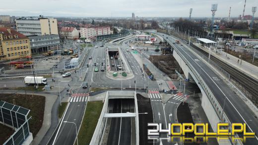 Kierowcy chwalą sobie przejazd nowa drogą "Opole - Wschód"