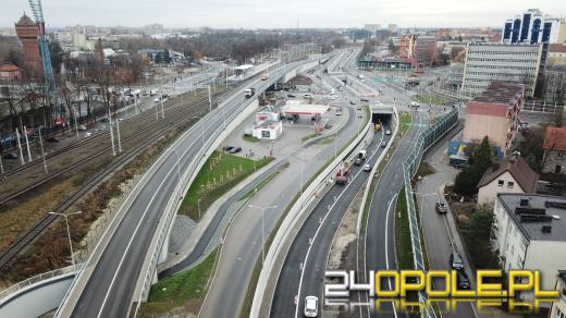 Kierowcy chwalą sobie przejazd nowa drogą "Opole - Wschód"