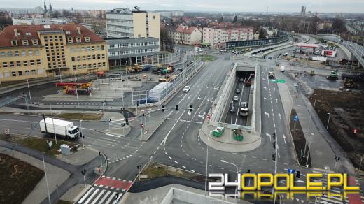 Kierowcy chwalą sobie przejazd nowa drogą "Opole - Wschód"