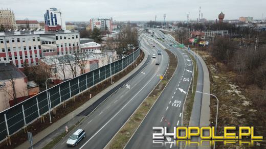 Kierowcy chwalą sobie przejazd nowa drogą "Opole - Wschód"
