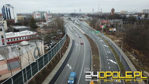 Kierowcy chwalą sobie przejazd nowa drogą "Opole - Wschód"