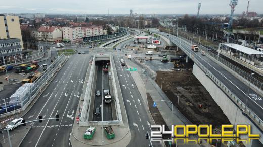 Kierowcy chwalą sobie przejazd nowa drogą "Opole - Wschód"