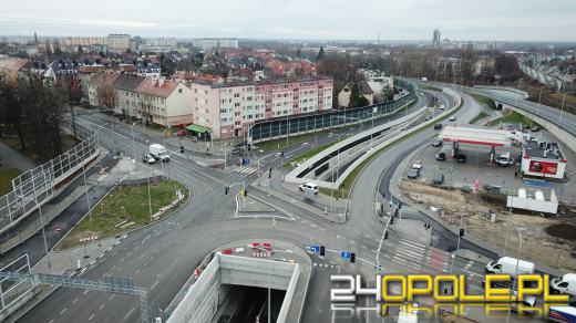 Kierowcy chwalą sobie przejazd nowa drogą "Opole - Wschód"