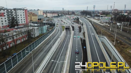 Kierowcy chwalą sobie przejazd nowa drogą "Opole - Wschód"