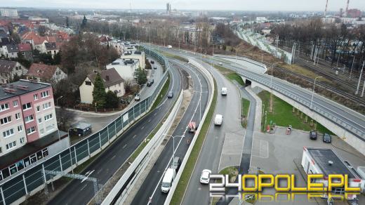 Kierowcy chwalą sobie przejazd nowa drogą "Opole - Wschód"