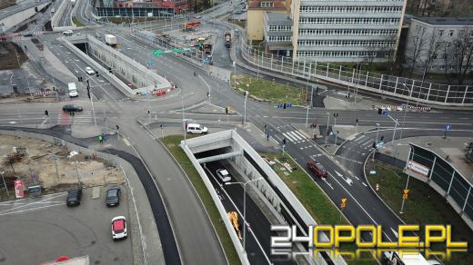 Kierowcy chwalą sobie przejazd nowa drogą "Opole - Wschód"