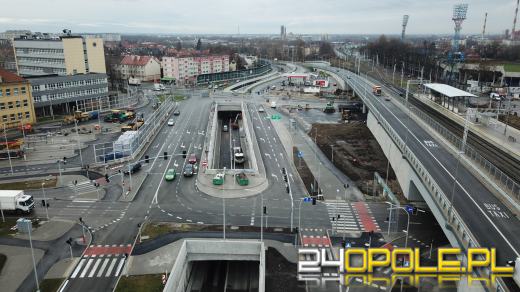 Kierowcy chwalą sobie przejazd nowa drogą "Opole - Wschód"