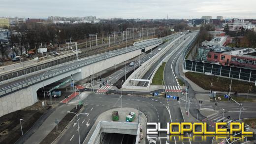Kierowcy chwalą sobie przejazd nowa drogą "Opole - Wschód"