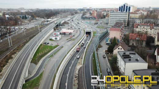 Kierowcy chwalą sobie przejazd nowa drogą "Opole - Wschód"