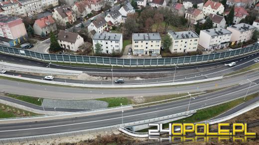 Kierowcy chwalą sobie przejazd nowa drogą "Opole - Wschód"