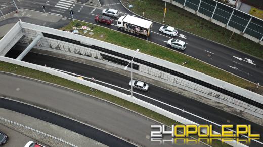 Kierowcy chwalą sobie przejazd nowa drogą "Opole - Wschód"