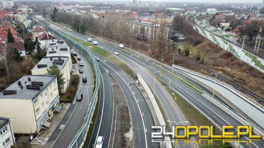 Kierowcy chwalą sobie przejazd nowa drogą "Opole - Wschód"
