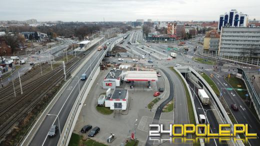 Kierowcy chwalą sobie przejazd nowa drogą "Opole - Wschód"