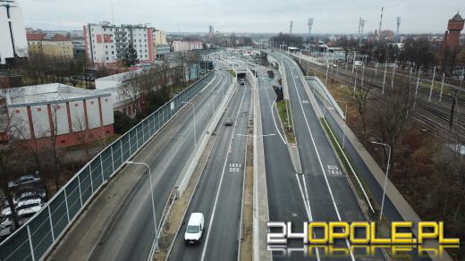 Kierowcy chwalą sobie przejazd nowa drogą "Opole - Wschód"