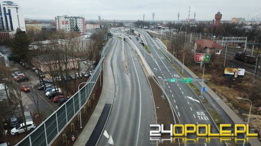 Kierowcy chwalą sobie przejazd nowa drogą "Opole - Wschód"