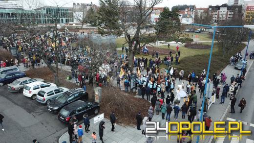 Setki Opolan na Orszaku Trzech Króli