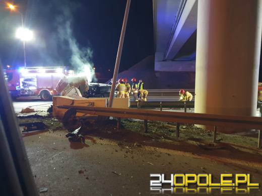 Tragiczny wypadek na obwodnicy Opola. Nie żyje 25-letni kierowca