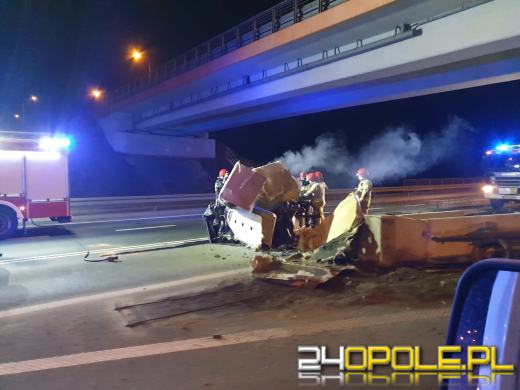 Tragiczny wypadek na obwodnicy Opola. Nie żyje 25-letni kierowca