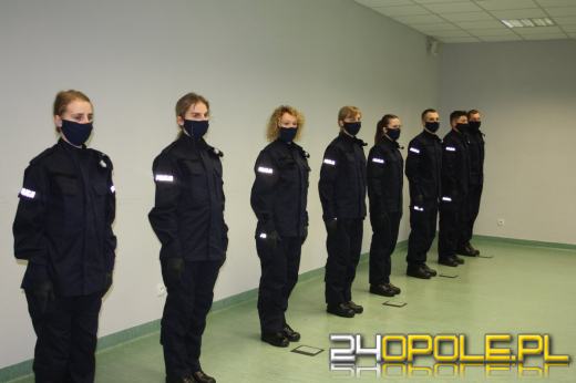 Nowi funkcjonariusze zasili szeregi jednostek powiatu opolskiego