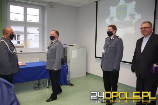 Nowi funkcjonariusze zasili szeregi jednostek powiatu opolskiego