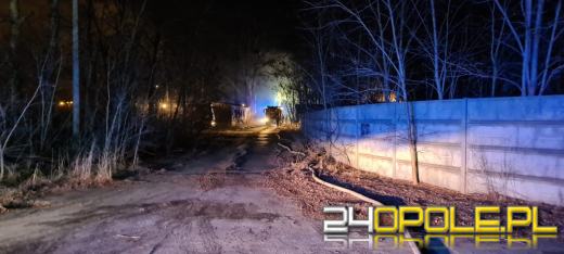 10 zastępów straży gasiło pożar w powiecie krapkowickim