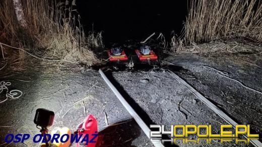 10 zastępów straży gasiło pożar w powiecie krapkowickim