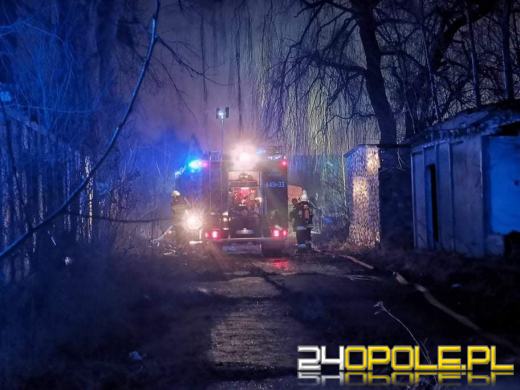 10 zastępów straży gasiło pożar w powiecie krapkowickim