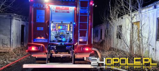 10 zastępów straży gasiło pożar w powiecie krapkowickim