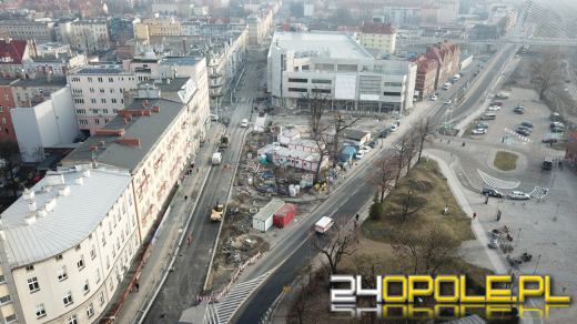 Zmiana organizacji ruchu przy budowie centrum przesiadkowego "Opole Główne"