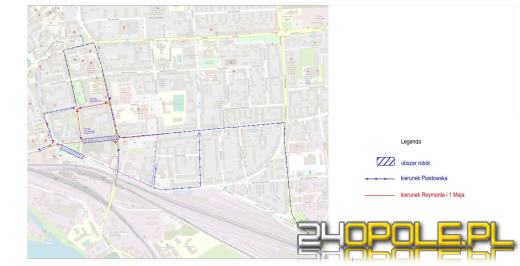 Zmiana organizacji ruchu przy budowie centrum przesiadkowego "Opole Główne"