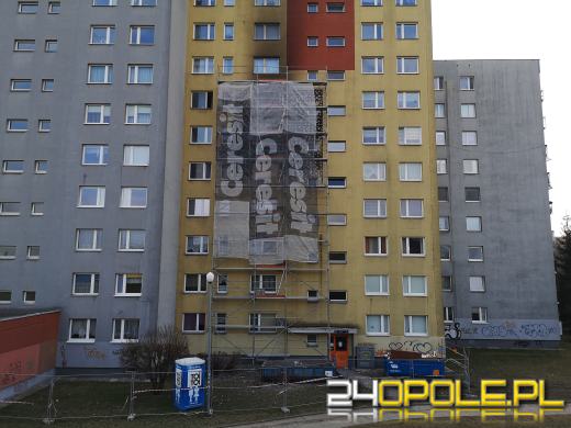 Ruszył remont bloku przy Batalionu "Zośka" w Opolu.
