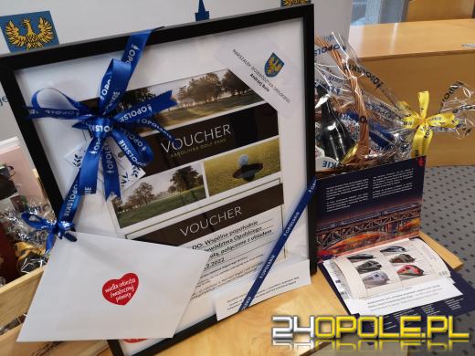 Opolski Urząd Marszałkowski przekazał fanty na licytację WOŚP