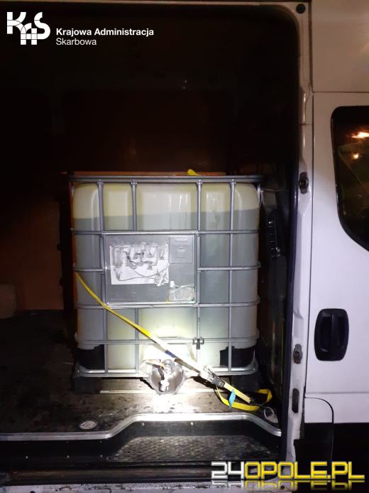 Przewóz oleju napędowego bez zgłoszenia 