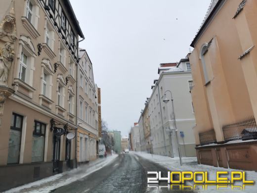 W kilka minut zrobiło się biało