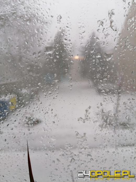 W kilka minut zrobiło się biało