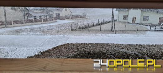 W kilka minut zrobiło się biało