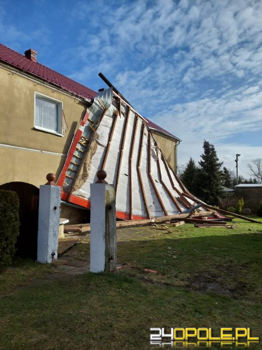 Strażacy podsumowali działania związane z silnym wiatrem na Opolszczyźnie