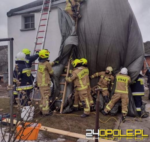 Strażacy podsumowali działania związane z silnym wiatrem na Opolszczyźnie